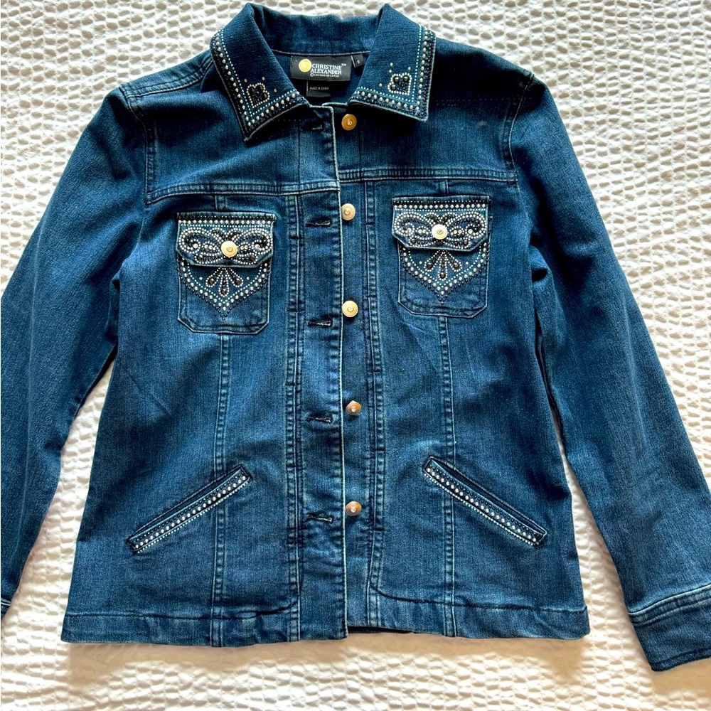 Beautiful Christine Alexander denim